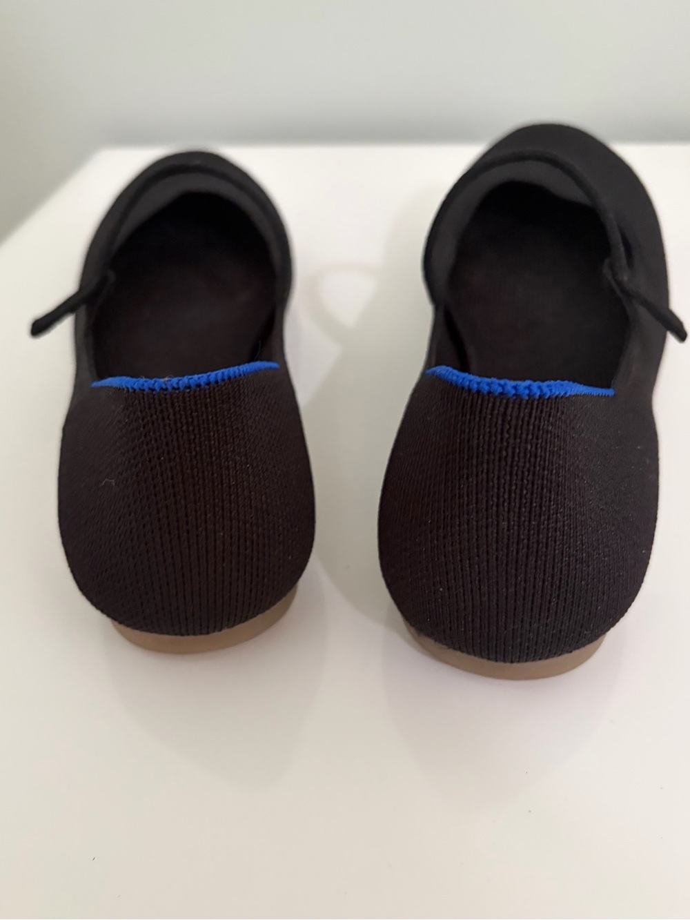 Like New Rothy's The Square Mary Jane Ballet Flat Black Size 7 - Picture 4 of 8